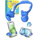 Easter Basket Stuffers Essentials for Teens Boys Girls Kids: Cell Phone Stand Upgrade Adjustable Thumbs Lazy Cell Phone Holder for Desk Cool Gadgets Fun Easter Gifts for Adults Men Women Teenagers
