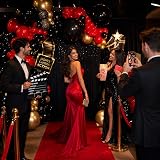 HILAVO Red Black Gold Balloons 60Pcs 12 Inch Party Decorations view 7