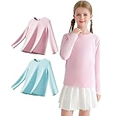 Angel season Rash Guard for Girls Swim Shirt Long Sleeve Swimsuit Girl Upf50+ UV Protection Teen Sun Shirt Rashguard Top