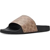 Coach Pool Slide in Signature Canvas | Casual Sandals