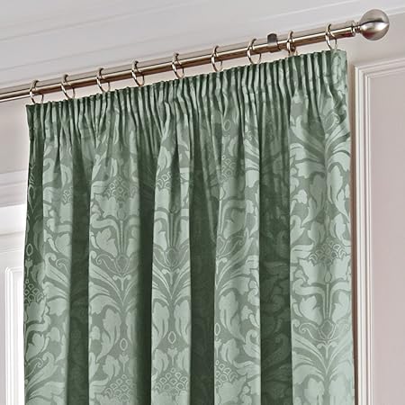 Fusion Eastbourne Ready Made Lined Pencil Pleat Curtains 90