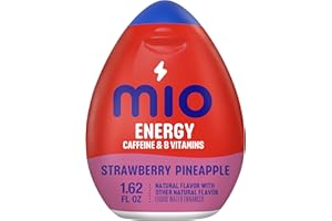 mio Energy Strawberry Pineapple Flavored with other natural flavor Liquid Water Enhancer, 1.62 fl oz Bottle