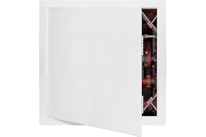 PEXTIAN Access Panel for Drywall 22 x 22 inch, Plumbing Access Panel for Wall Ceiling, Plastic Drywall Access Panel Door for Wall Hole Cover, Bathroom Kitchen Pipe Cable