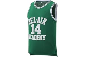 Afuby Bel Air Academy Jersey #14 Basketball Jerseys S-XXXL