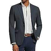 PJ PAUL JONES Men's Lightweight Sport Coat Casual One Button Blazer Breathable Sportcoat