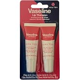 Lip Therapy - Rosy Lips by Vaseline for Women - 0.7 oz Lip Balm (2 x 0.35 Oz)