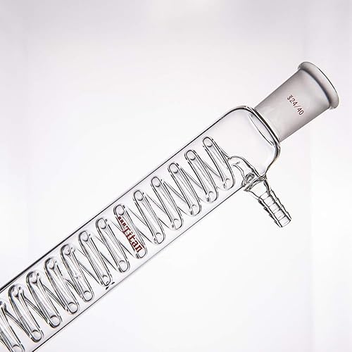 EsportsMJJ 24/29 Joint Vetro Borosilicato Graham Condensatore Bobina Interna Tubo 200 Mm