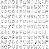 Poualss 130pcs A-Z 8mm Full Rhinestones Slide Alphabet Letters for DIY Wristbands Bracelets, Jewelry Making Crafts Charms (Silver)