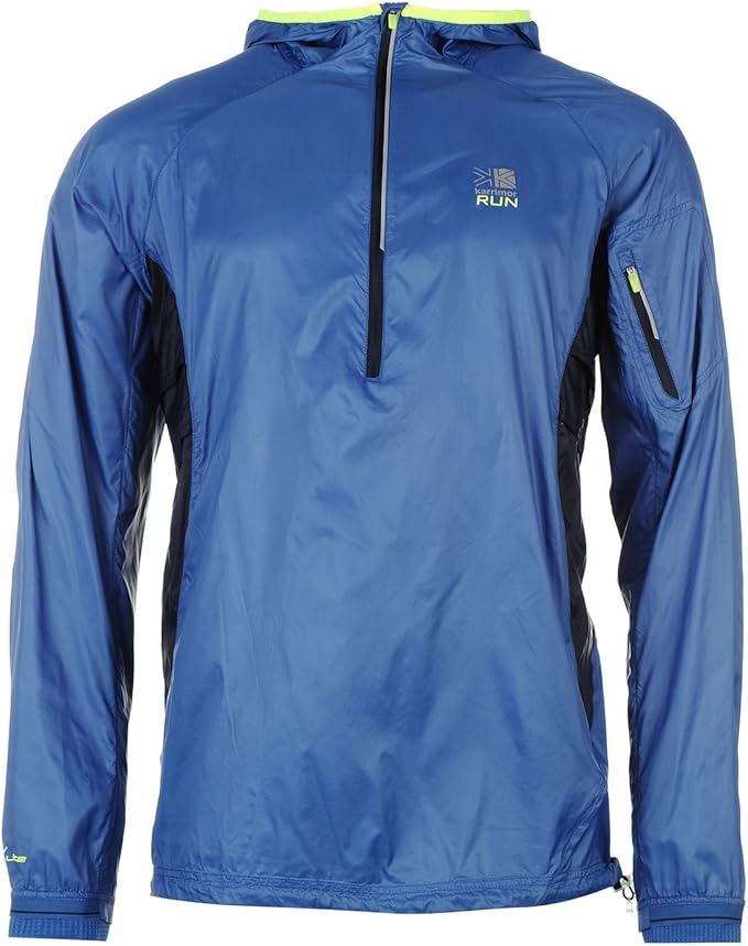 Karrimor Men Xlite Lightweight Running Jacket Mens Ice Blue M Amazon