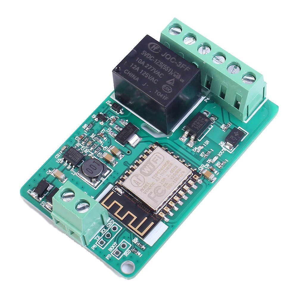 ARCELI ESP8266 220V 10A DC 7-30V Network Relay WIFI Module