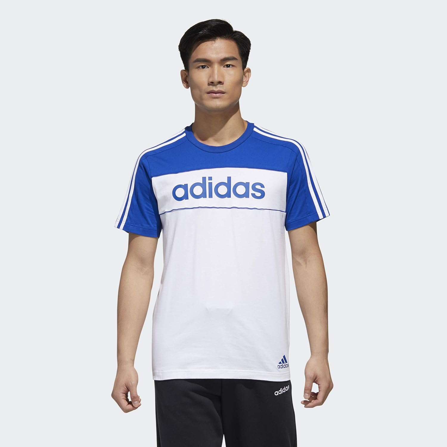 adidas original tape t shirt