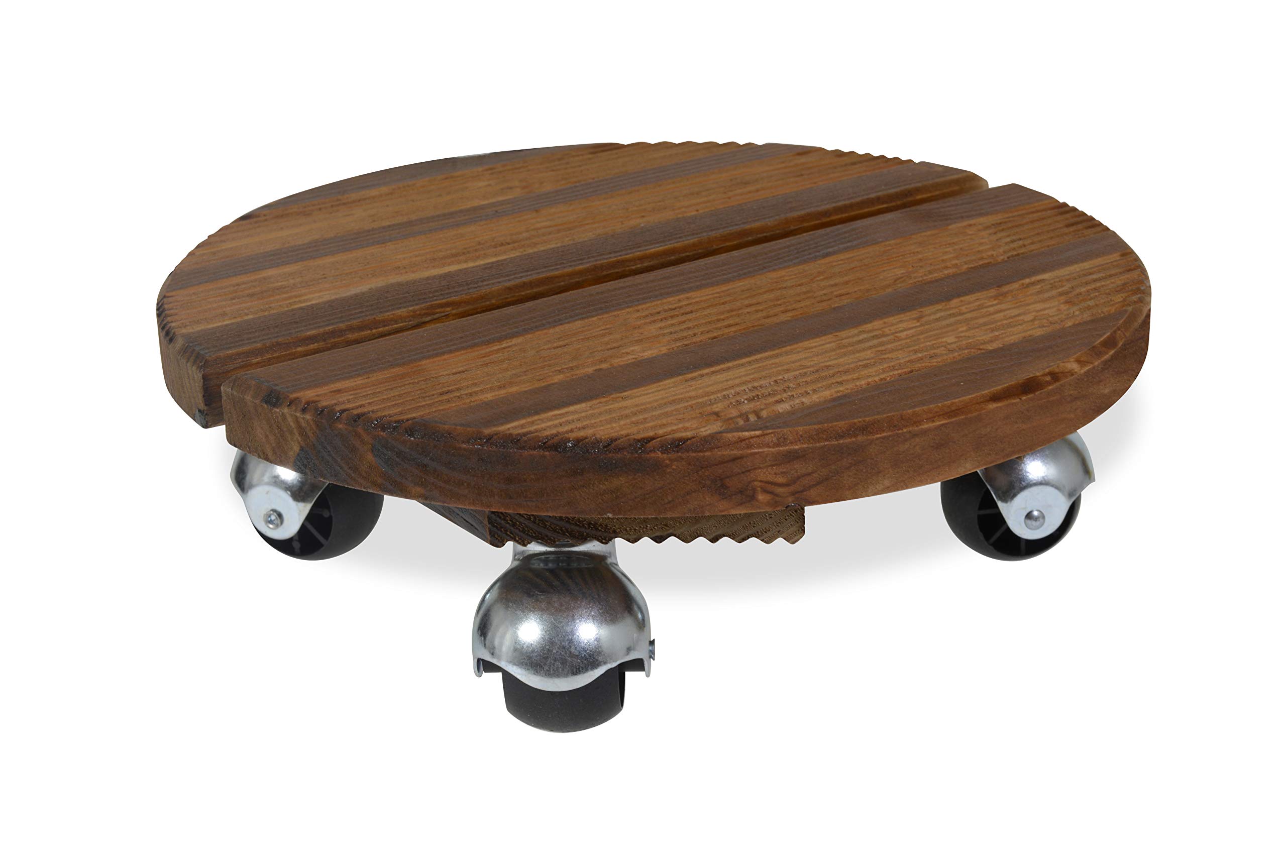 Louis Moulin Base 4 Wheels, Wood, 30 x 30 x 8.5 cm, 8500