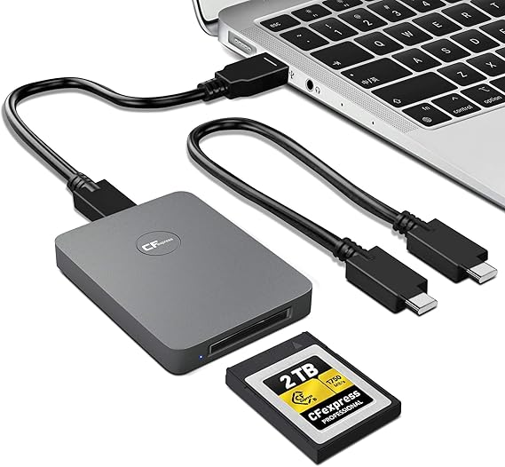 CFexpress Card Reader Type B USB 3.1 Gen 2 10Gbps CFexpress Reader