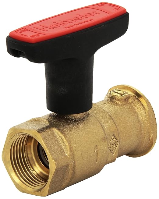 TA Heimeier Pumpen-Kugelhahn Globo P-S mit Schwerkraftbremse 1 x 1 Zoll, 0630-04.000