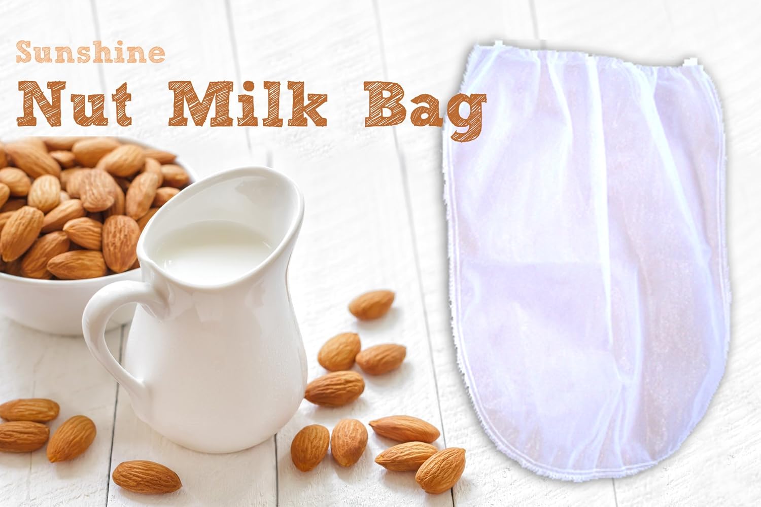 Nut Milk, Juicing and Sprout Bag Amazing Nutmilk Bag Amazon.co.uk