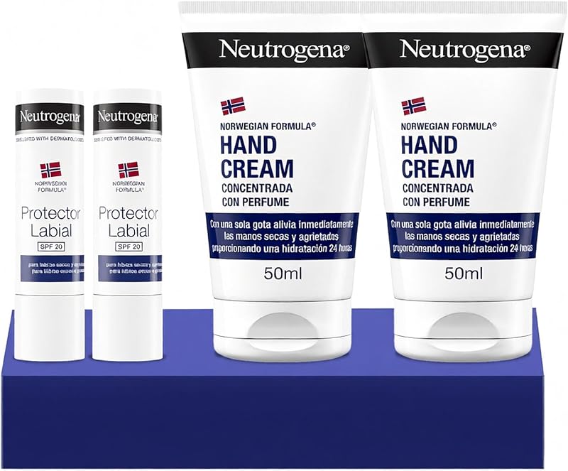 Pack de Crema Manos 400 ml 2 uds + Cacao SPF 20 4,8 g 2 uds