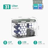 Alpicool Car Refrigerator 31L Dual Zone 12V/24V/AC Portable Freezer view 2