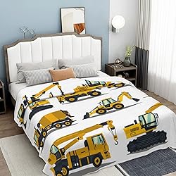 Construction Truck Tractor Excavator Soft Throw