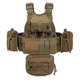 BOMTURN Great Tactical Outdoor Vest for Men Quick
