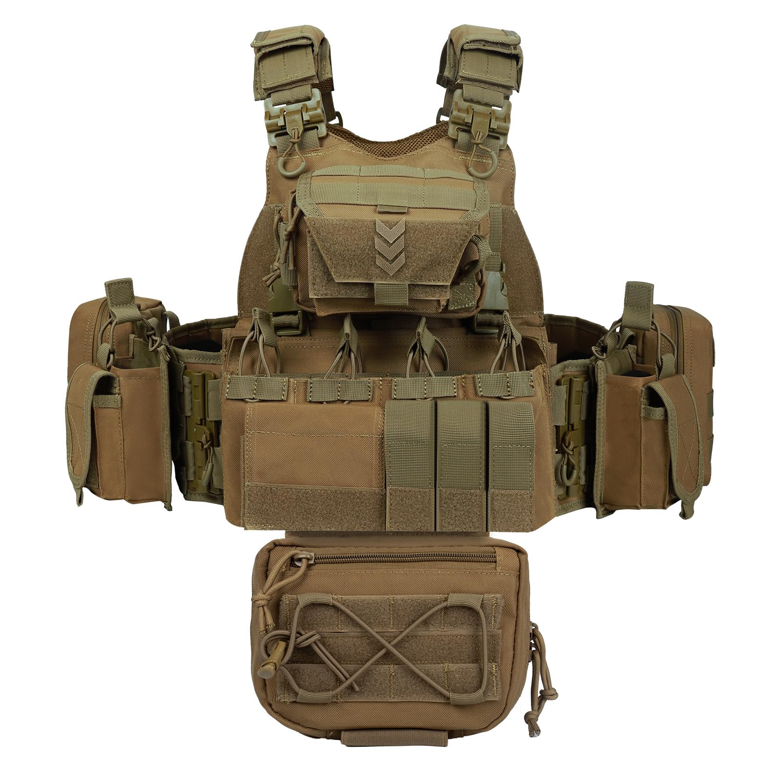 BOMTURN Great Tactical Outdoor Vest for Men Quick