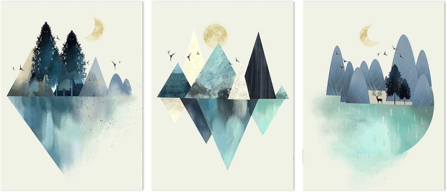 Amazon Co Jp Viivei アートフレーム 3パネルセット 幾何学的 シンプルさ 北欧風なパネルセットパッチワーク 抽象的な 白 灰 色合わせ幾何学 レストラン リビングルーム キャンバスアート ホームインテリア 壁掛け ソファの背景絵画 Hd 写真 木枠付きの完成品