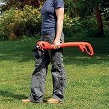 BLACK+DECKER 32cm Electric Rotary Mower with GL250 Grass Trimmer view 7