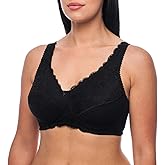 Cotton Mastectomy Bra with Pockets for Prosthesis, Post Surgery