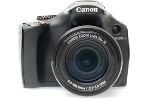 Canon SX30IS 14.1MP Digital Camera with 35x Wide Angle Optical Image Stabilized Zoom and 2.7 Inch Wide LCD (Old Model) (Renew