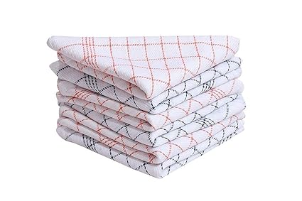 Akin Towel 100% Cotton Premium Kitchen Napkins Set Of 6 (Length = 46 Cm, Width = 46 Cm)