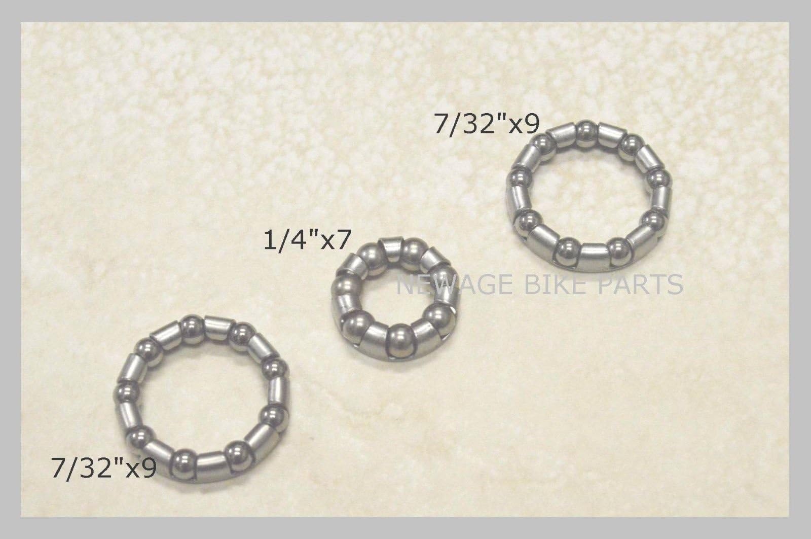 NEW Set (3 Pcs) Coaster Brake Rear Hub Bearings Bicycle Bike