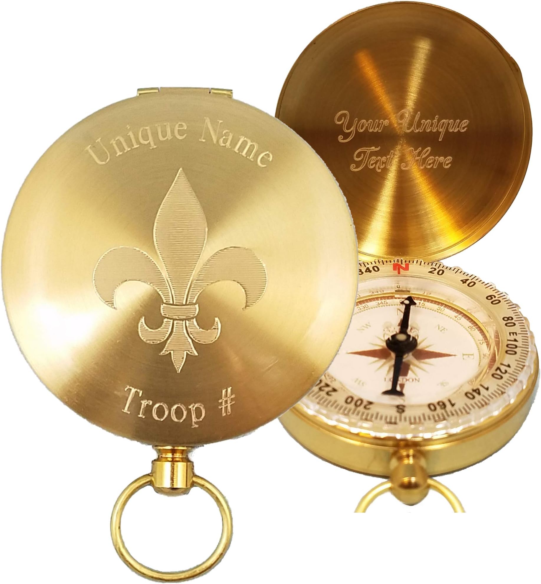 Stanley London Personalized Boy Scout Compass Gift Engraved