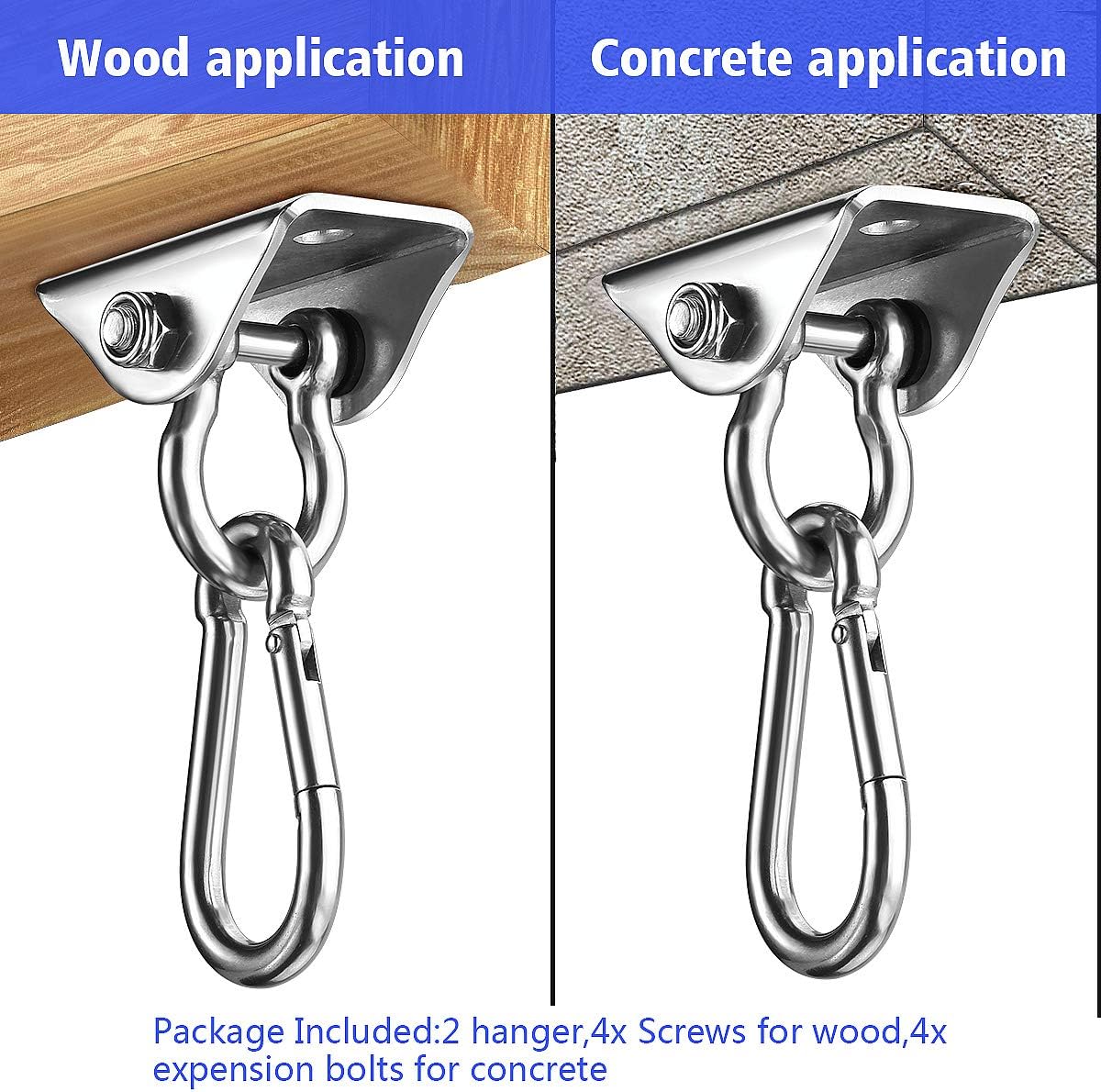 Awroutdoor Heavy Duty Swing Hangers Hooks - Image 3