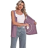 Mastectomy Top Tank with Drain Pockets Post Surgery Recovery Must Haves Clothing Comfy Sleeveless Shirts