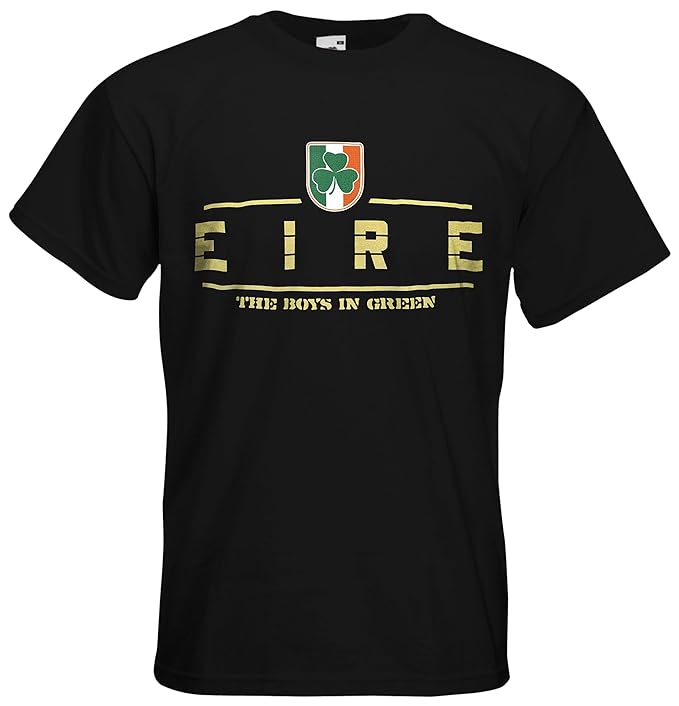 Irland Eire Fanshirt T-Shirt Länder-Shirt im modernen Look