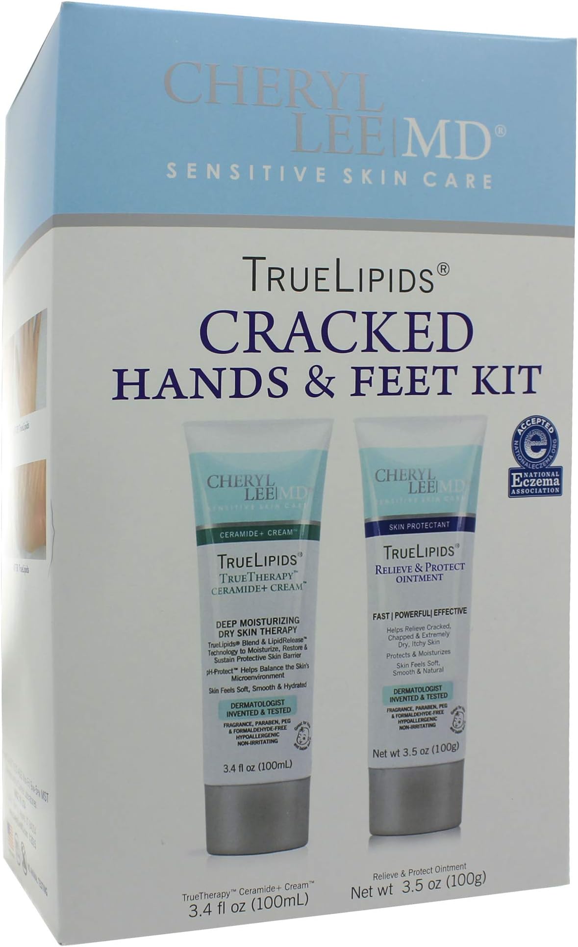 TrueLipids Cracked Hands and Feet Kit - Cheryl Lee MD