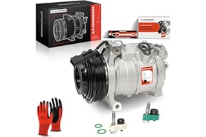A-Premium Air Conditioner AC Compressor with Clutch Compatible with Jeep Grand Cherokee 2011-2021 & Dodge Charger 2011-2013, 