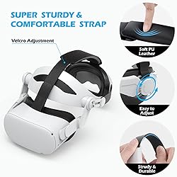 Head Strap Compatible with Oculus Quest 2, YOGES