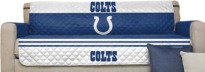 Amazon Com Nfl Indianapolis Colts Sofa Couch Reversible
