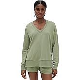 Z SUPPLY Women's V Neck Weekender Sweatshirt