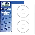 Amazon.com : Blank Labels CD/DVD Labels, 5824 Template Compatible ...