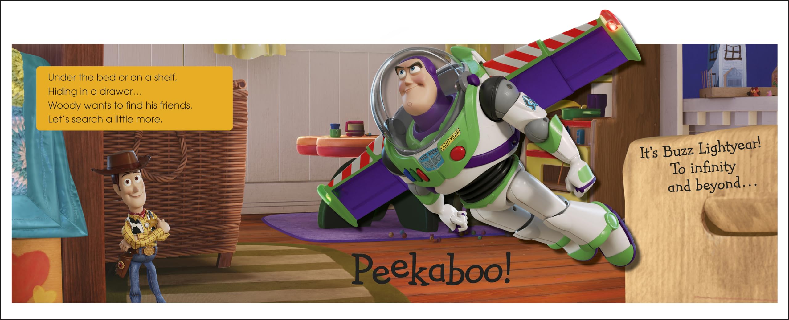 Pop-Up Peekaboo! Disney Pixar Toy Story
