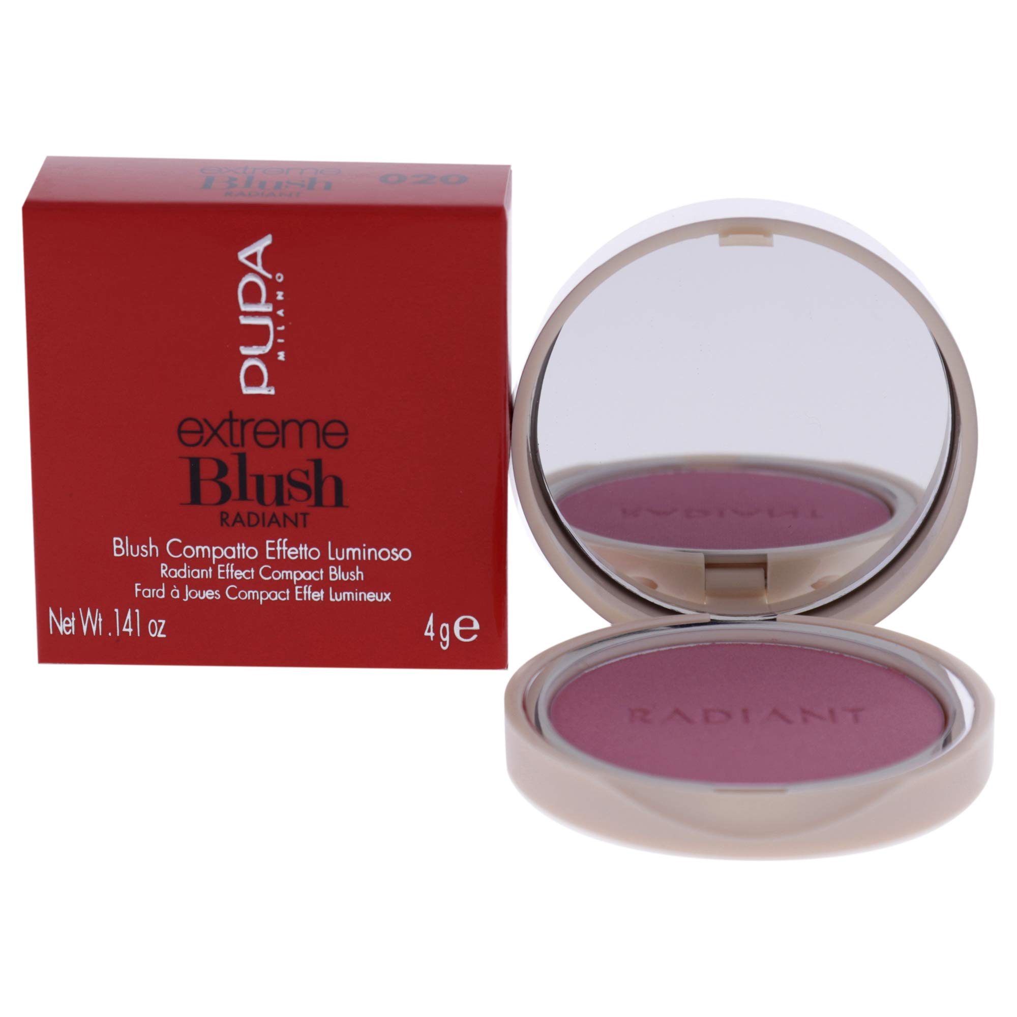 Pupa Milano Extreme Blush Radiant - 020 Pink Party For Women 0.141 oz Blush