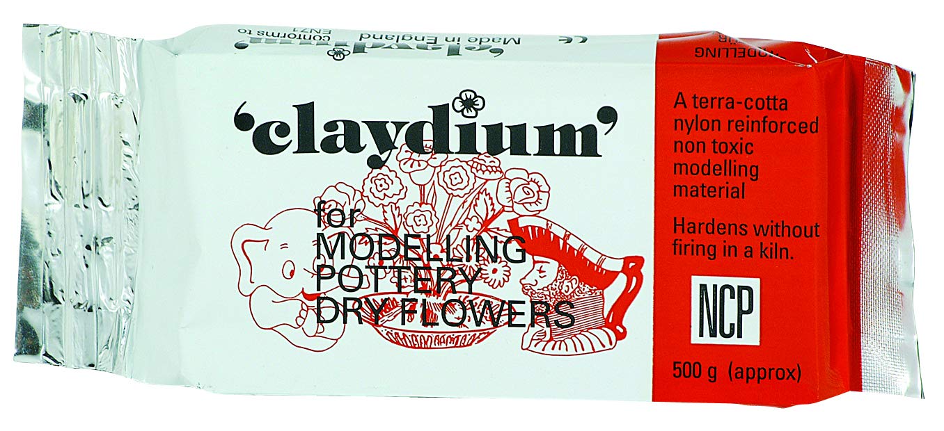 Newclay Products Cladium Foil Wrapped Block, Clay, Terracotta, 2.9 x 13 x 8.4 cm