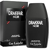 Drakkar Noir By Guy Laroche - Iconic Designer Fragrance - Intense & Powerful Eau de Toilette - Fougere Blend & Aromatic Spices - Long Lasting Mens Cologne - Day and Evening Scent
