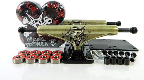 Amazon Co Jp Good スケートボード用レグ アルミニウム製シチュー ネジ式トラック 54mm ブラック ホイール ホーム キッチン