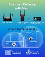 Cudy AX3000 WiFi 6 Extender Repeater Dual Band 3000 SqFt 70 Devices MU-MIMO view 6