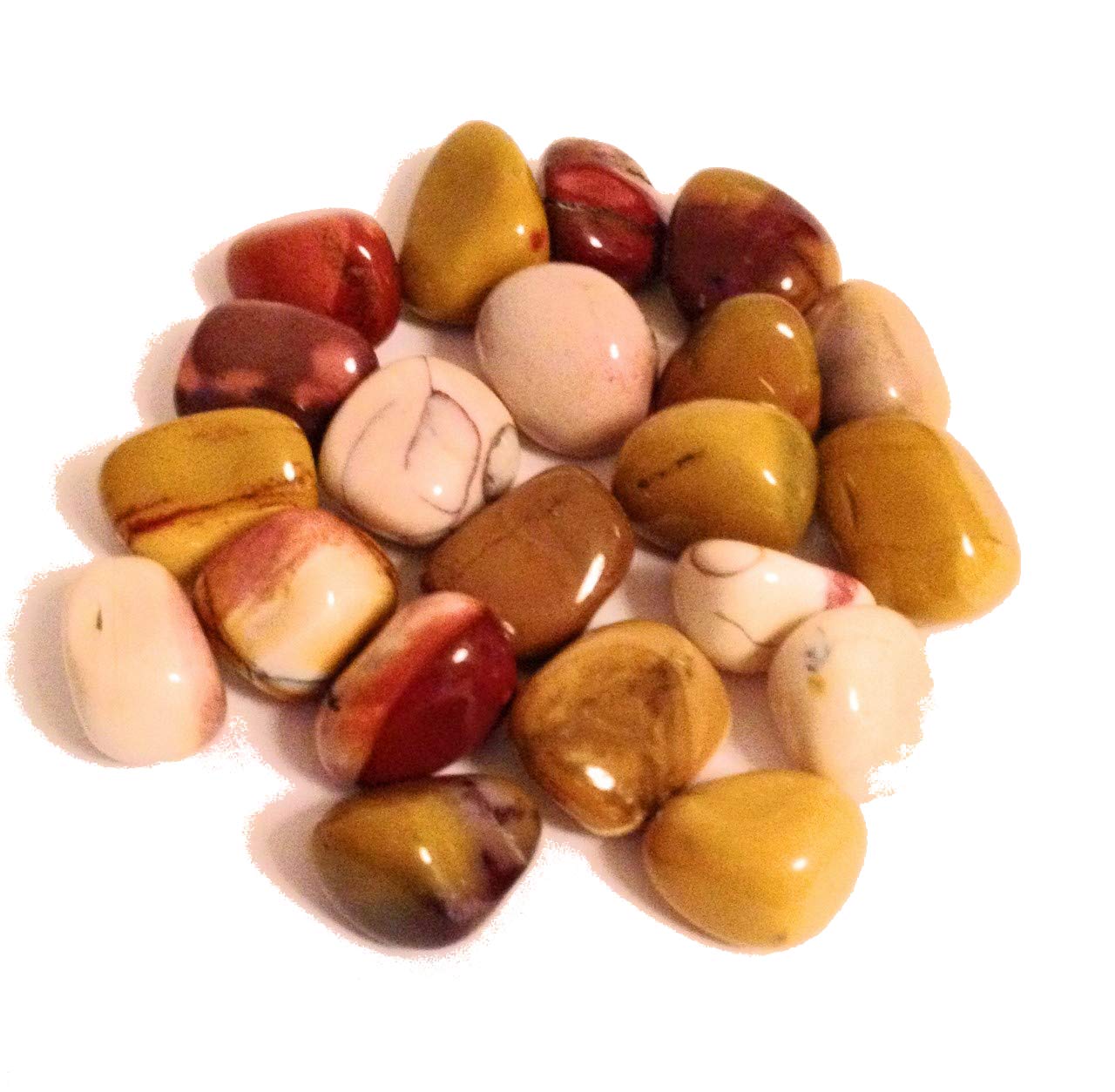 5 x Mookite Tumble Stone Crystal - Healing Crystal - Nurturing, Grounding, Shielding - Crystal Therapy Tumblestones