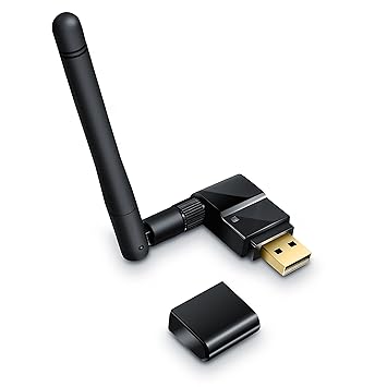300 Mbit/s WLAN Stick Gold Edition C103 mit abnehmbarer Antenne | besonders hohe Reichweite | Wireless LAN | USB 2.0 Stick | 