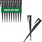 GARDENIX 100 WirePEG Securing Pegs for Robotic Lawn Mowers - Compatible view 1