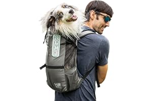 K9 Sport Sack Trainer - Large, Iron Gate - Ideal for Dogs with 20-22” Back Length - Backpack-Style Training Carrier - Meant for Quick, Non-Strenuous Activities